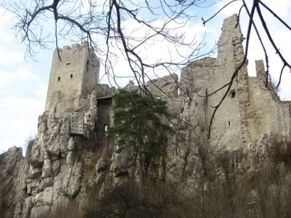 zřícenina hradu Weißenstein (D)