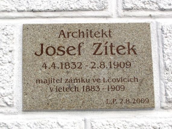 pamětní deska Josef Zítek