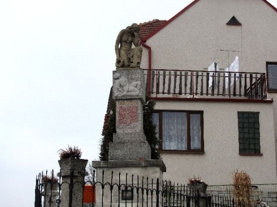pomník padlých WWI, Bohumilice