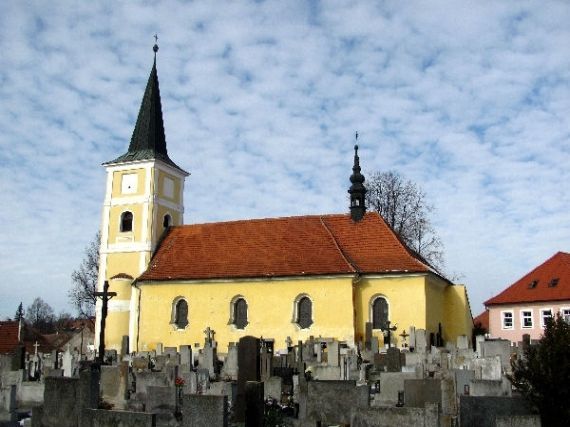 kostel sv. Martina, Střelské Hoštice