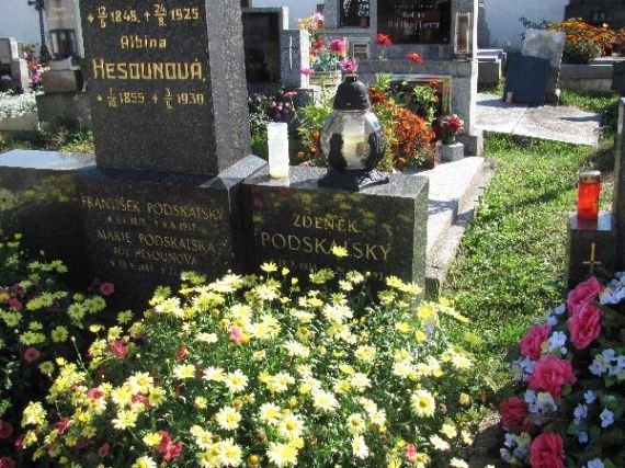 hrob Zdeněk Podskalský