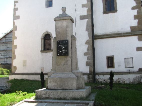 pomník padlých WWI i II, Frymburk