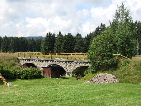 zrušená železniční trať Haidmühle (D)