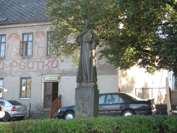 pomník Mistra Jana Husa, Klenčí pod Čerchovem