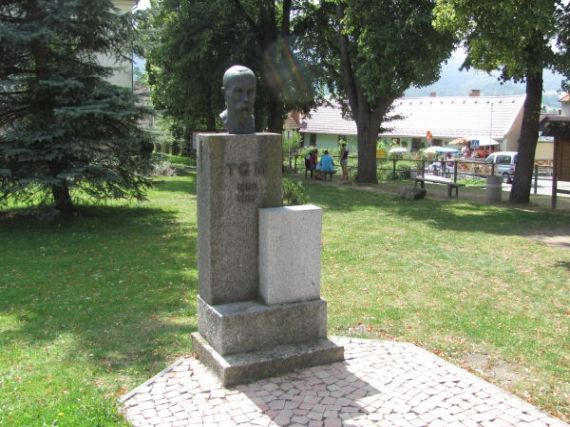 pomník prezidenta T.G.Masaryka, Křemže