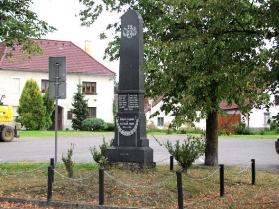 pomník padlých WWI, Hrbov