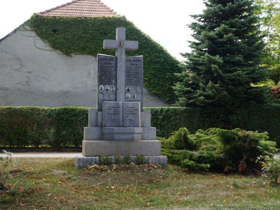 pomník padlých WWI, Dolní Třebonín