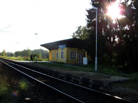 vlaková zastávka Protivín