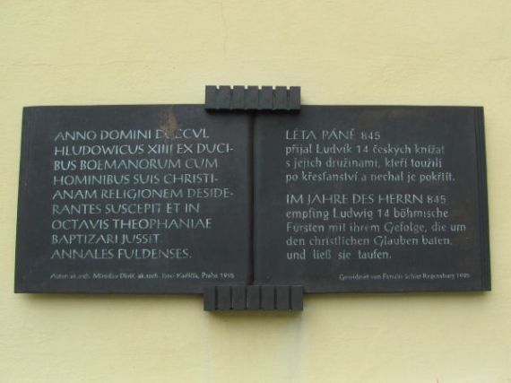pamětní deska českých knížat, Regensburg (D)