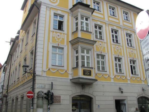 hotel U bílého beránka, Regensburg (D)