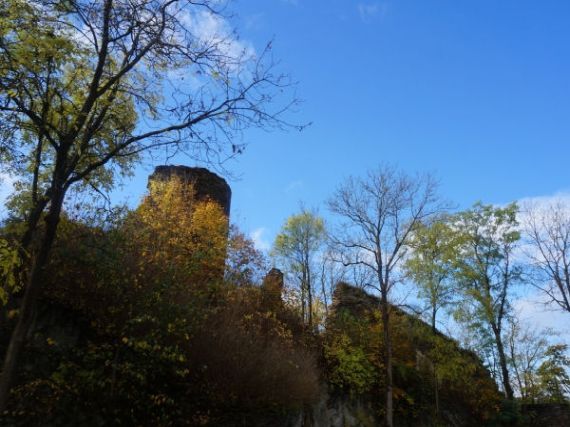 zřícenina hradu Rabštejn nad Střelou