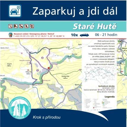 parkoviště Staré Hutě