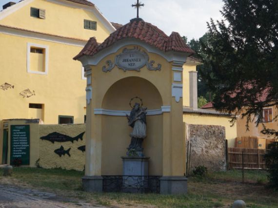 kaple výklenková sv. Jana Nepomuckého, Orlík nad Vltavou