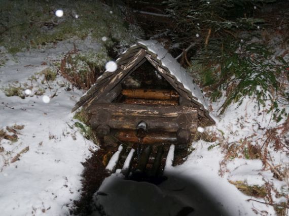 studánka cestou k Čertovu jezeru (horní)