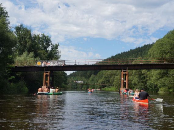 silniční most Vltava, Větřní