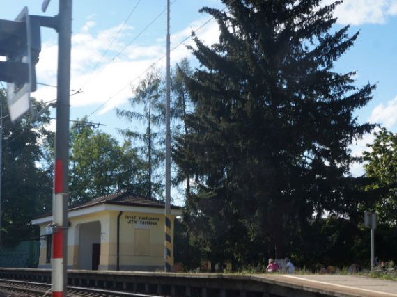 vlaková jižní zastávka České Budějovice