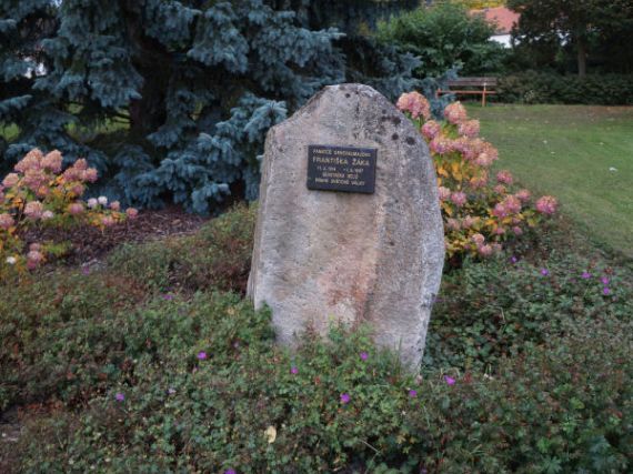 pomník Františka Žáka