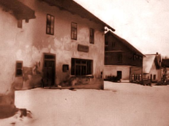 Adolf Hitler v hostinci Beim Strobel, Kvilda / Aussergefild