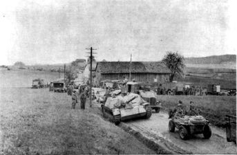kapitulace 11. PzD von Wietersheima, Všeruby