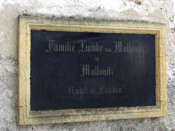 hrobka rodiny Lumbe von Mallonitz