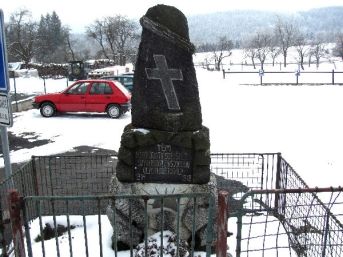 pomník padlých WWI, Nespice