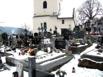hřbitov Čkyně