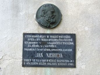 pamětní deska Jan Neruda