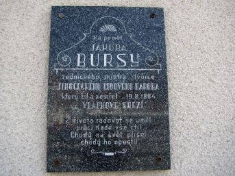 pamětní deska Jakub Bursa