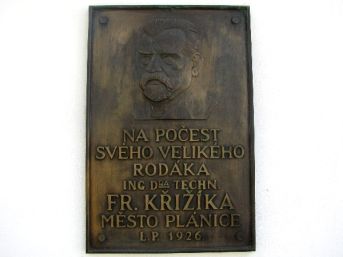 pamětní deska František Křižík