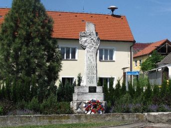 pomník padlých WWI, Přešťovice