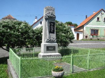 pomník padlých WWI, Defurovy Lažany
