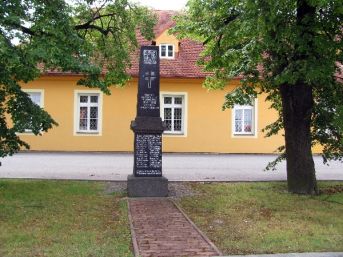 pomník padlých WWI z Březí - Podháje, Křtěnov