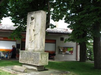 pomník padlých WWI i II, Radětice