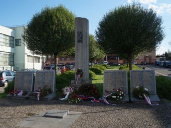 pomník padlých WWII, Rokycany