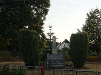 pomník padlých WWI, Albrechtice nad Vltavou