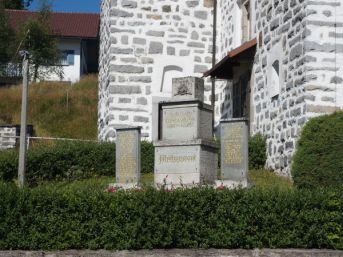 pomník padlých WWI i II, Philippsreut (D)