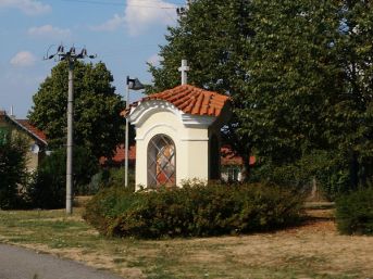 kaple výklenková  sv. Václava, sv. Josefa a Panny Marie, Čimelice