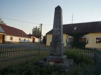 pomník padlých WWI, Heřmaň