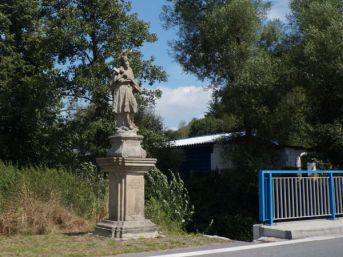 socha sv. Jana Nepomuckého, Údolí - Nové Hrady