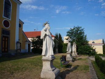 sochy světců, Chlum u Třeboně