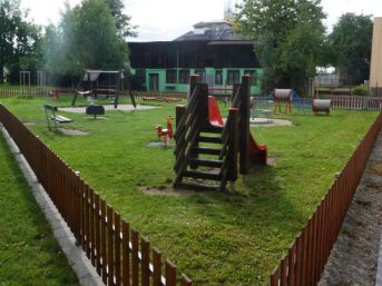 dětské hřiště, kulturní dům, Vodňany