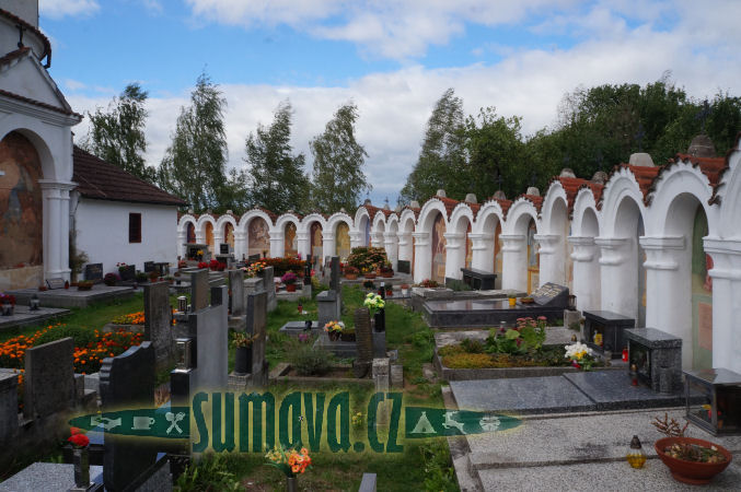 kapličkový hřbitov, Albrechtice nad Vltavou
