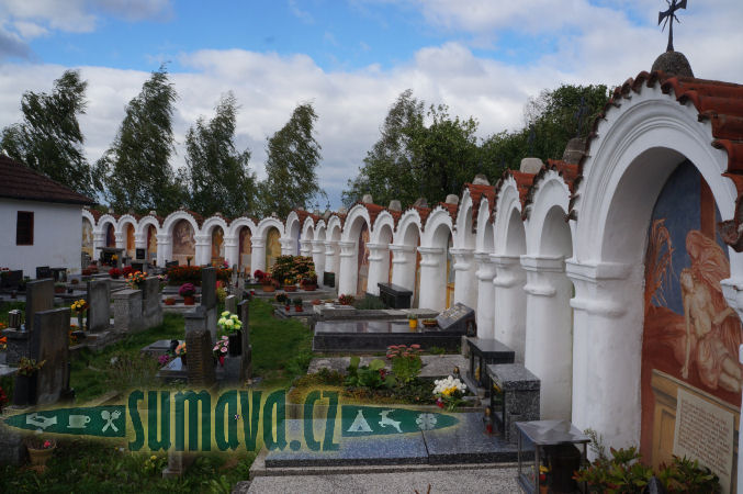 kapličkový hřbitov, Albrechtice nad Vltavou