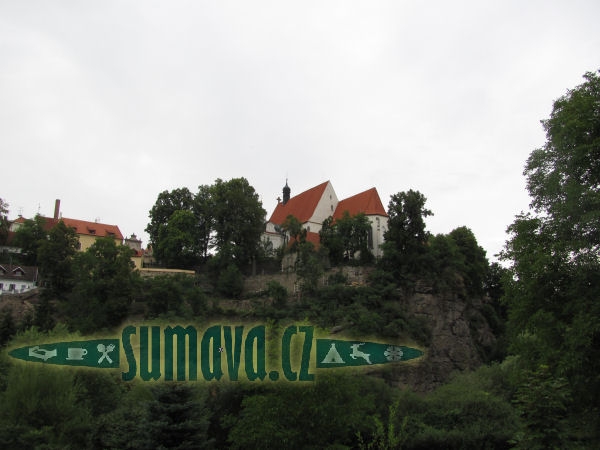 klášter Bechyně a kostel P. Marie