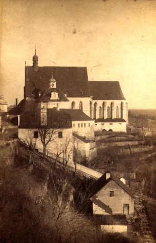 klášter Bechyně a kostel P. Marie (historické)