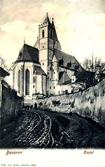 kostel Naneb. Panny Marie, Bavorov (historické)