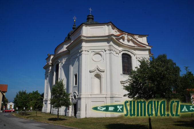 kostel Panny Marie Bolestné, Dobrá Voda u Českých Budějovic