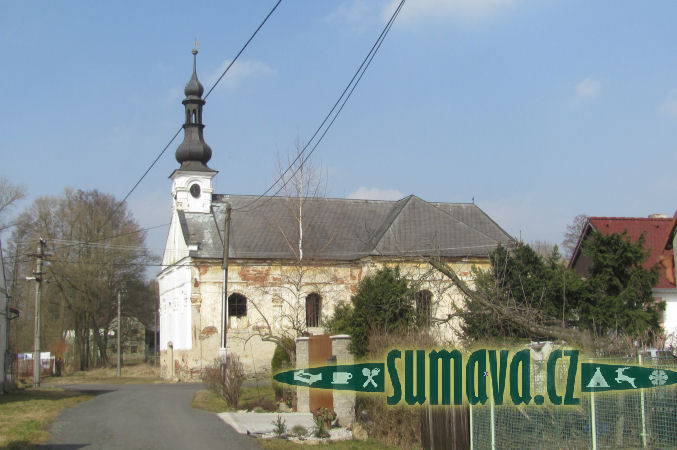 kostel sv. Jana Křtitele, Srby