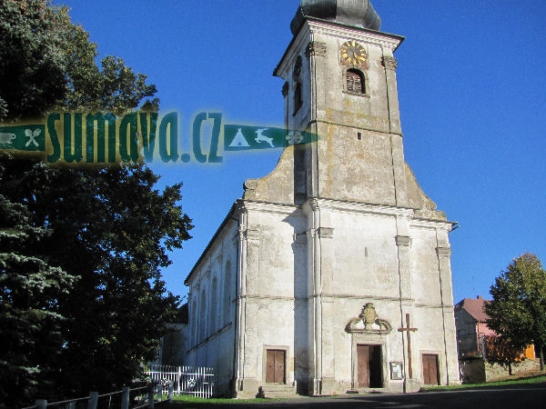 kostel sv. Martina, Klenčí pod Čerchovem