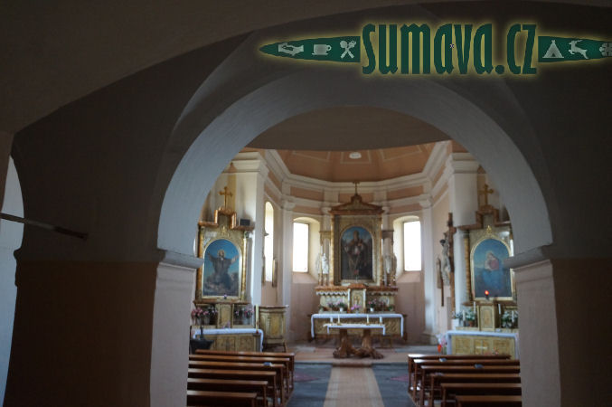 kostel sv. Prokopa, Staré Sedlo, Orlík nad Vltavou
